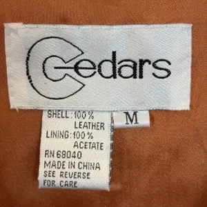 Vintage Cedars Womens M Vest Suede Fringe Leather Brown Western Cowboy Cowgirl thumbnail 9
