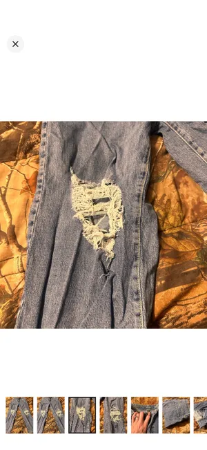 Wild Fable High Rise Straight Jeans Size 8 thumbnail 2