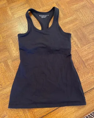 Beyond Yoga black racer back tank extra small thumbnail 1