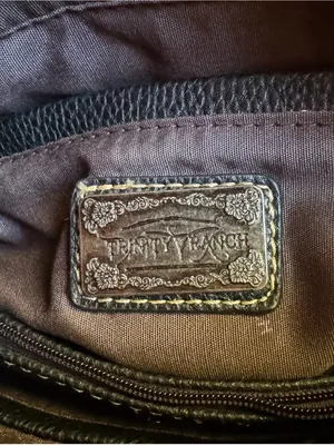 Trinity Ranch Embossed Turquoise Western Satchel Handbag Studded Purse thumbnail 8