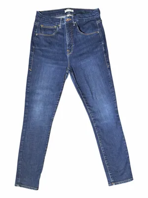 Good American Dark Indigo Ankle Skinny Jeans - Women thumbnail 3