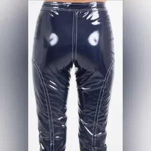 For Love & Lemons Idol Vinyl Blue Pants (XS) thumbnail 4