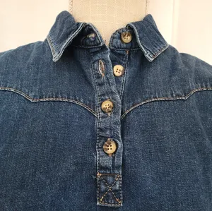 BDG urban outfitters western denim popover blouse thumbnail 6