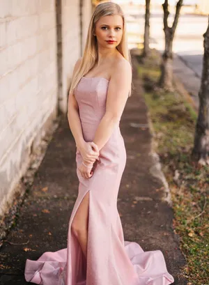 Sherri Hill Pink Dress thumbnail 1
