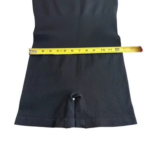 OQQ Size M Square Neck Athletic Romper Black‎ Ribbed Sporty Closet Staple Basic thumbnail 7