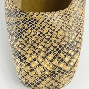 BCBG Vintage Y2K Snakeskin Print Embossed Leather Slingback Heels Shoe Women 8.5 thumbnail 9