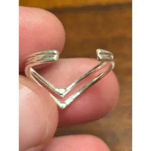925 sterling silver ring band m29 1.05g size 5 thumbnail 3