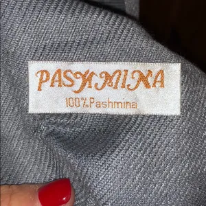 Grey Pashmina thumbnail 2