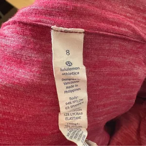 Lululemon In Flux Reversible Hooded Jacket Cranberry Red 8. Preloved excellen5 thumbnail 7