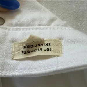 Madewell women’s white high skinny stretch denim Jeans‎ size 16/33 thumbnail 3