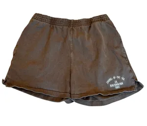 Brandy Melville Rosa Sweat Shorts Brown Carmel by the Sea S M Pull On Comfy thumbnail 1