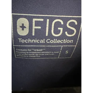 Figs Technical Collection Scrubs Set Women's Blue Small Top Pants Petite Small thumbnail 3