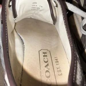 COACH Dalia Signature Sneaker Trainers Size 9 M Medium with original box thumbnail 6