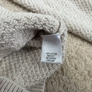 Croft & Barrow Women’s Cream Cable Knit Sweater thumbnail 4
