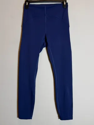 Lululemon Instill High-Rise Tight 25" Womens 6 Night Sea Blue Legging Active Gym thumbnail 7