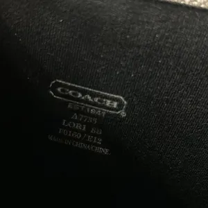 Coach Lori Black Rubber Tall Rain Boots W/ Silver Hardware Size 8 thumbnail 6