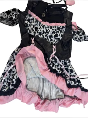 Spirit Halloween Cow Costume Dress thumbnail 5