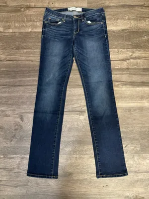 Abercrombie & Fitch Women’s Dark Wash Jeans Size 26x31 thumbnail 5