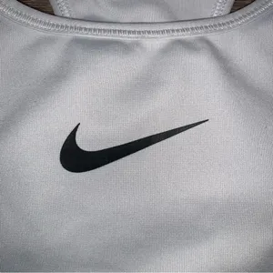 Nike Dri-Fit Sports White Bra Size Medium thumbnail 2
