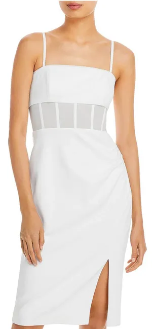 Womens Scuba Mini Sheath Dress thumbnail 1