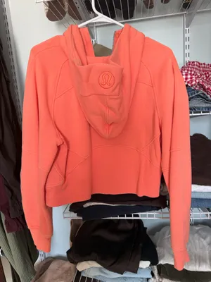 Coral Lululemon Scuba Hoodie thumbnail 2