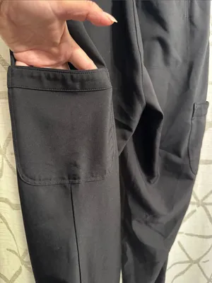 Grey's Anatomy Black Cargo Jogger Professional Wear Scrubs thumbnail 7