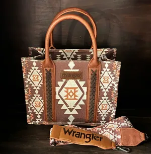 Southwestern Print Small Canvas Tote/Crossbody thumbnail 1