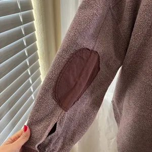 Free People North Star Shacket Oversized Textured Utility Jacket Rosewood thumbnail 11