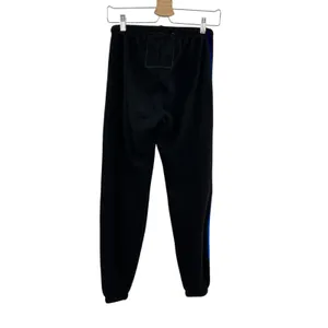 Aviator Nation Classic Sweatpants Velvet Stripes Jogger Gray Black Size Small‎ thumbnail 8