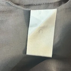 Rag & Bone Silk Sheer Hi Low Blouse Taupe Long Sleeve‎ Top S Minimalist Designer thumbnail 13