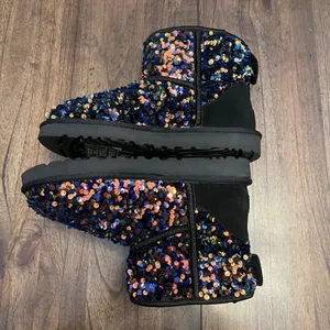 UGGs Classic Mini Stellar Sequin Booties thumbnail 5