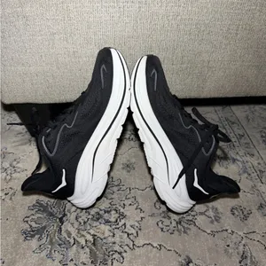 Hoka Clifton 10 running shoes black thumbnail 8