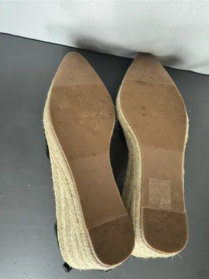 Black Espadrille Wedge Pointed thumbnail 7
