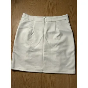 New Women’s Faux Suede Skirt Stretchy Off White Size Medium/Large Waist 29” thumbnail 6