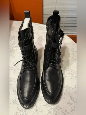 NEW French Connection Women’s Peri Boots – Black – Size 10 thumbnail 2