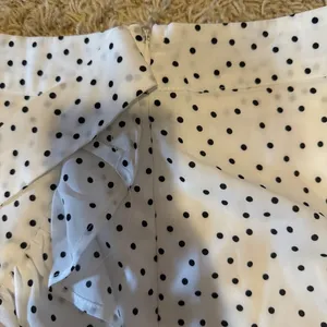 SheIn White Black polka dot Mini Wrap Skirt thumbnail 5