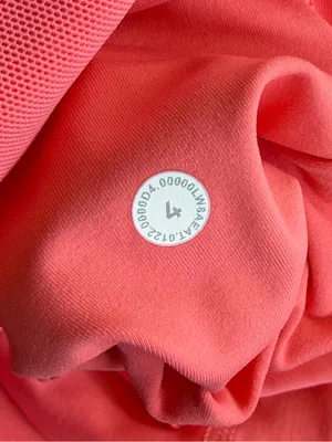 Lululemon Hotty Hot High-Rise Skirt *Long Raspberry Cream Pink Peach Size 4 thumbnail 6