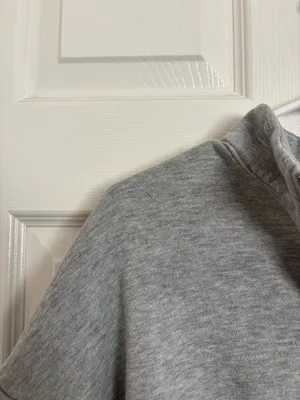 Princess Polly Quarter Zip Grey Pullover Sweatshirt thumbnail 4
