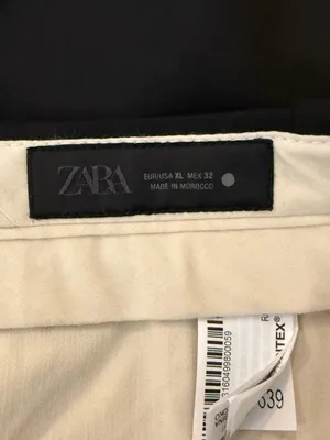 ZARA Full Length Wool Blend Pleated Trousers Black Size XL thumbnail 8