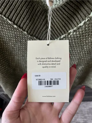Bohme vneck sweater vest size XS thumbnail 3