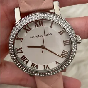 MOVING SALE! Blush pink and silver Michael Kors watch thumbnail 5