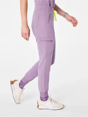 Figs Zamora Jogger Scrub Pant Sz L Purple Nurse Doctor Technical Collection thumbnail 2