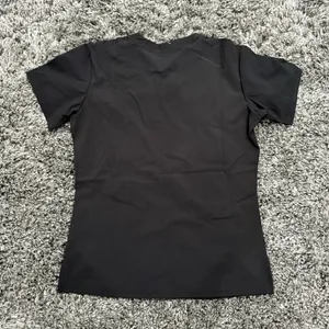 Scrubaid Stretch V-Neck Scrub Top in Black, Size S​​​​​ thumbnail 2