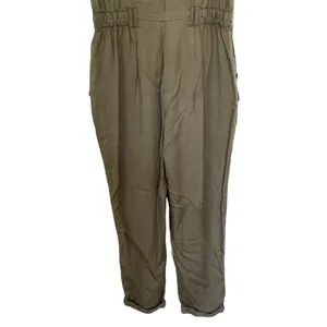 Abercrombie Fitch Green Sleeveless Utility Jumpsuit Small Tall thumbnail 9