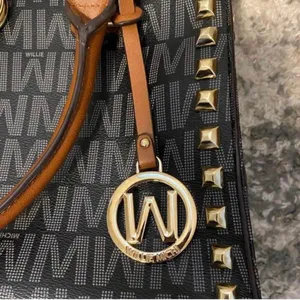 Willi Mitchi Gold Studded Bag NWOT thumbnail 5