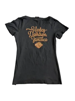 HARLEY DAVIDSON Jamaica Motorcycle Live Love Ride T Shirt Size Small thumbnail 5