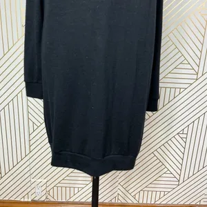 Aritzia Wilfred Free Black Jersey Knit Long‎ Sleeve Dress Size Small thumbnail 6