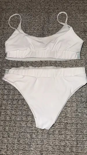 White bikini thumbnail 2