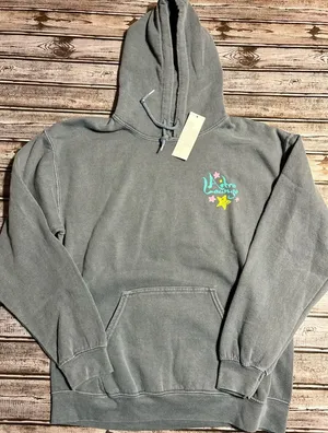 Urban Outfitters Gray Graphic Hoodie thumbnail 1