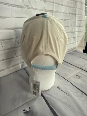 lululemon athletica Cream and Light Teal Embroidered Baseball Cap thumbnail 3